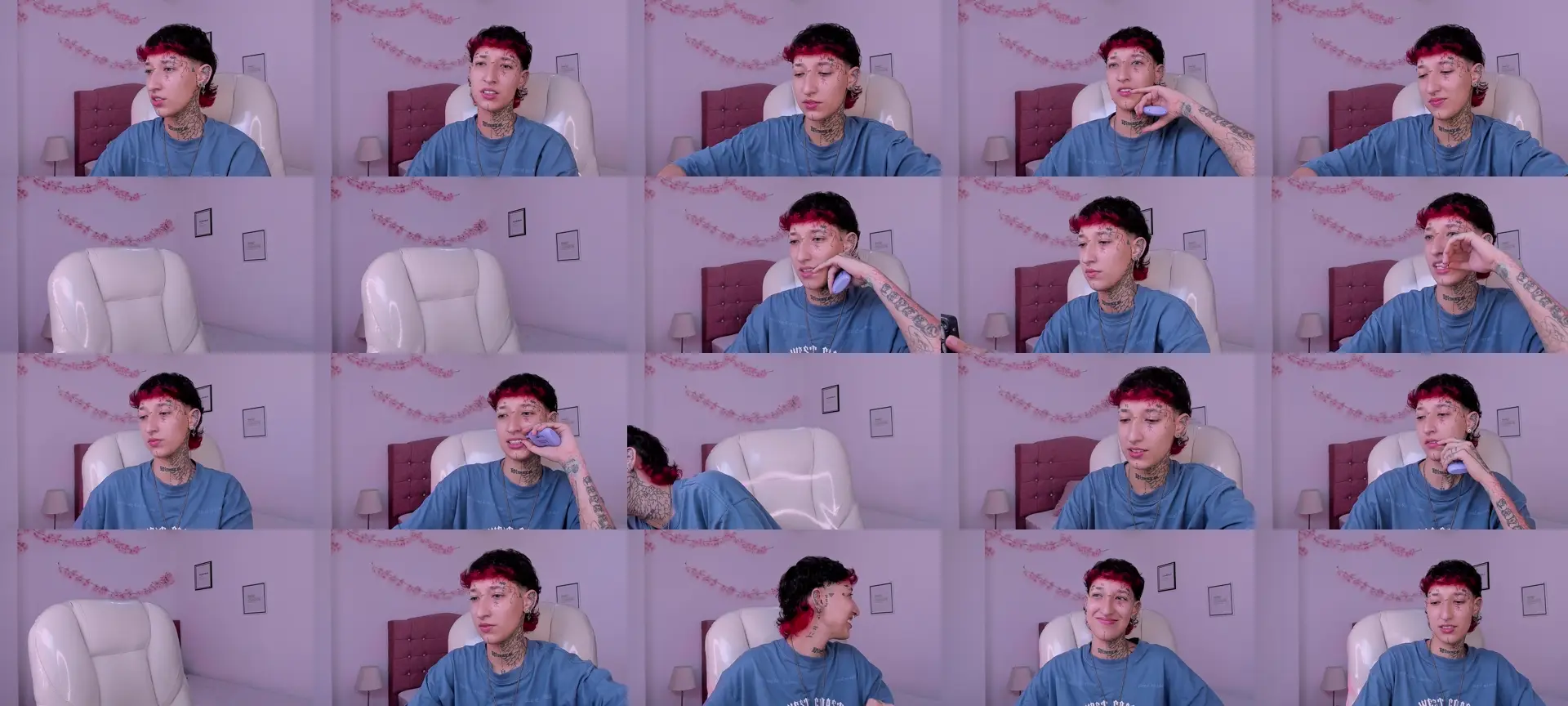 Lucirose photo contact sheet