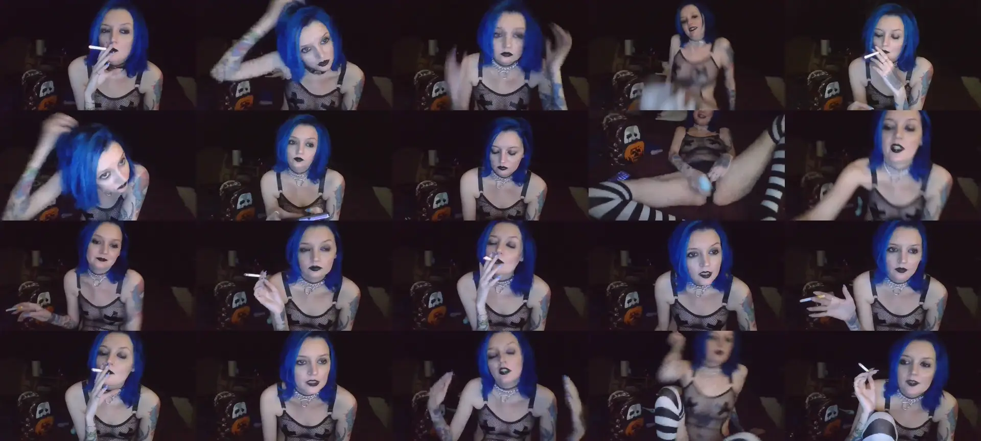 Lunaoddwitch photo contact sheet