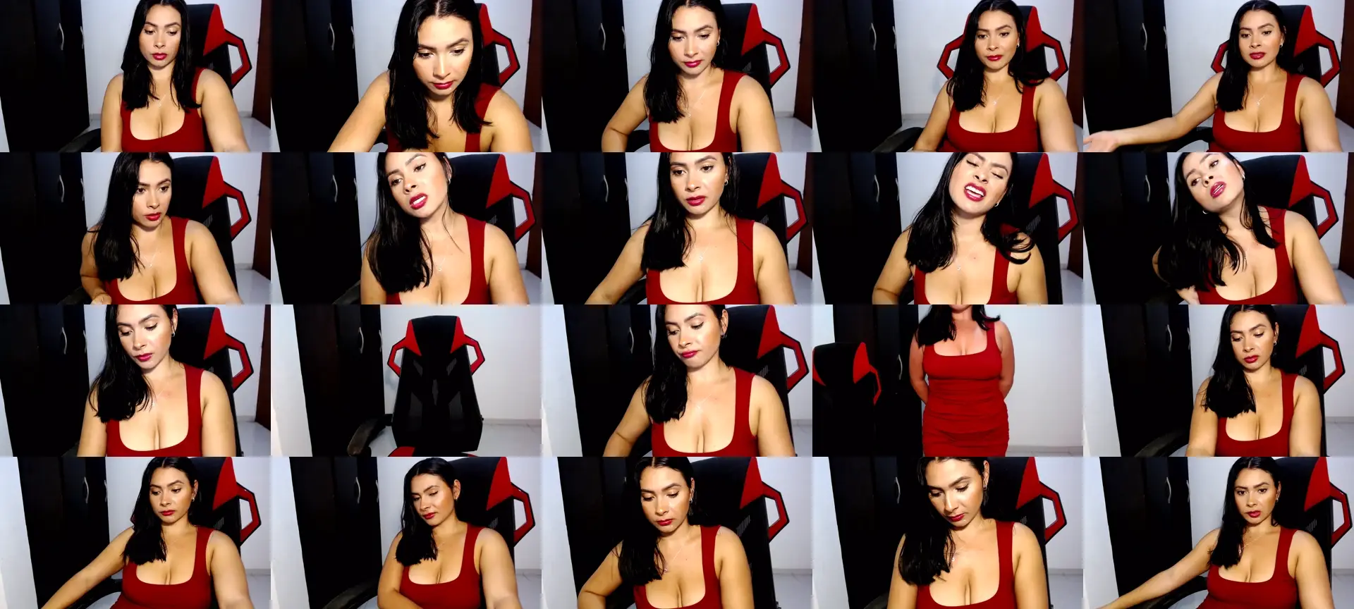 Meghan_femme photo contact sheet