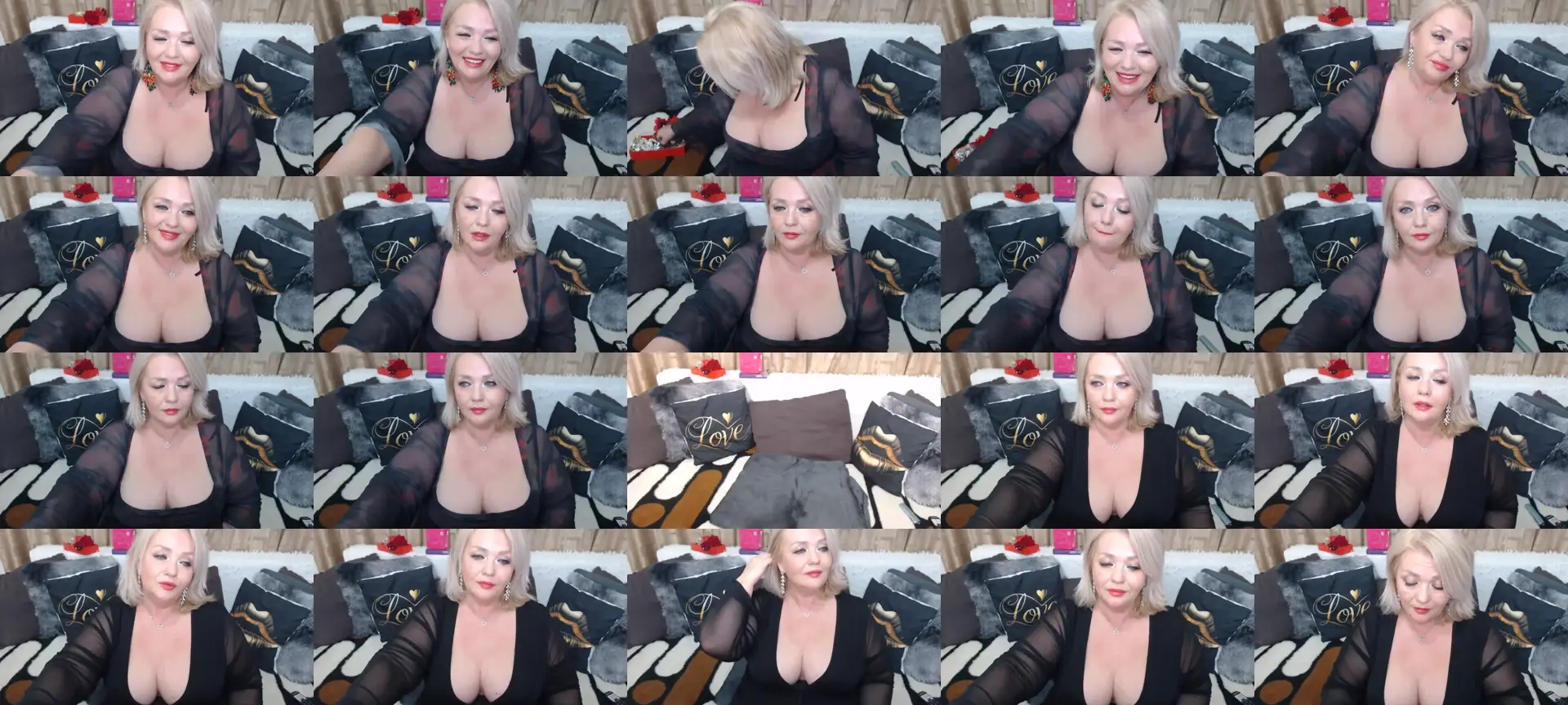 Melyssamilf photo contact sheet