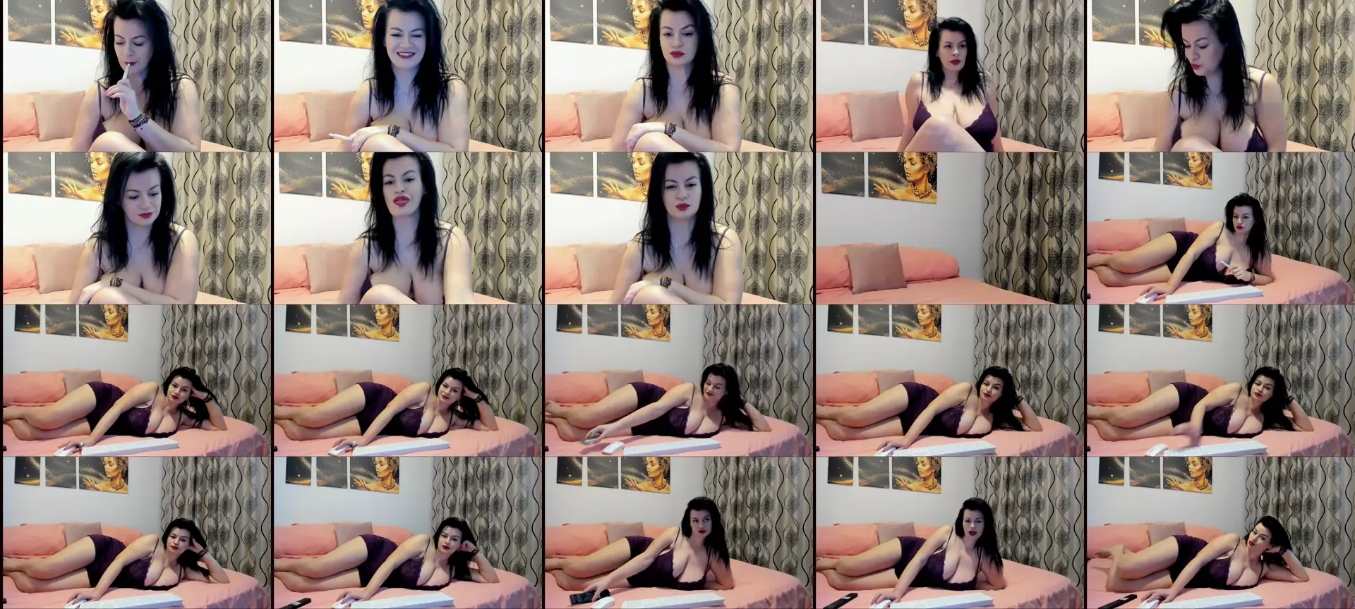 Misshaloveee photo contact sheet