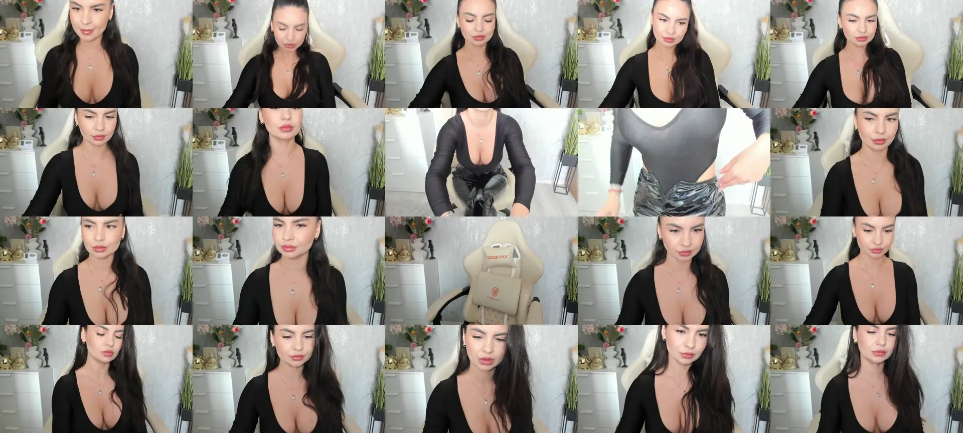 MistressMia photo contact sheet