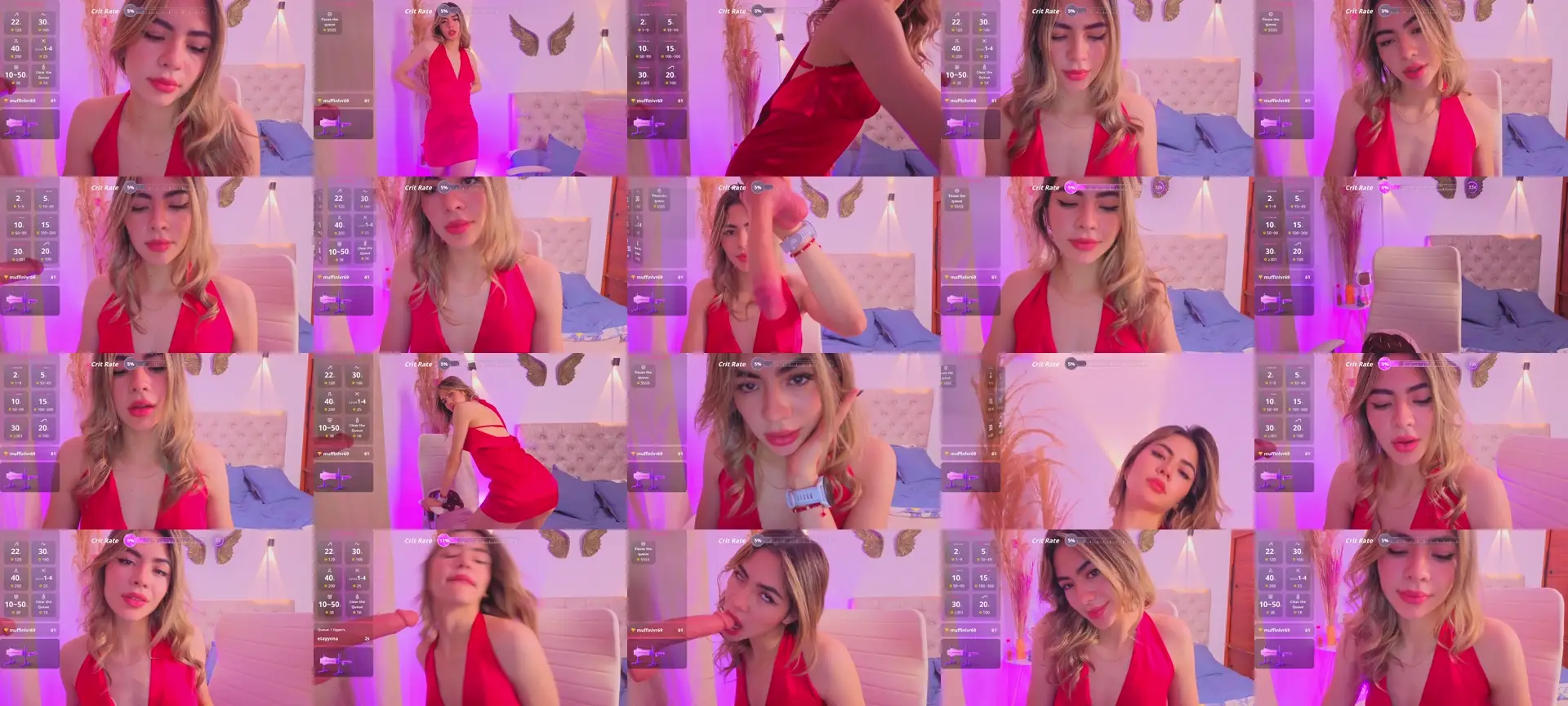 Nathaly_skyy photo contact sheet