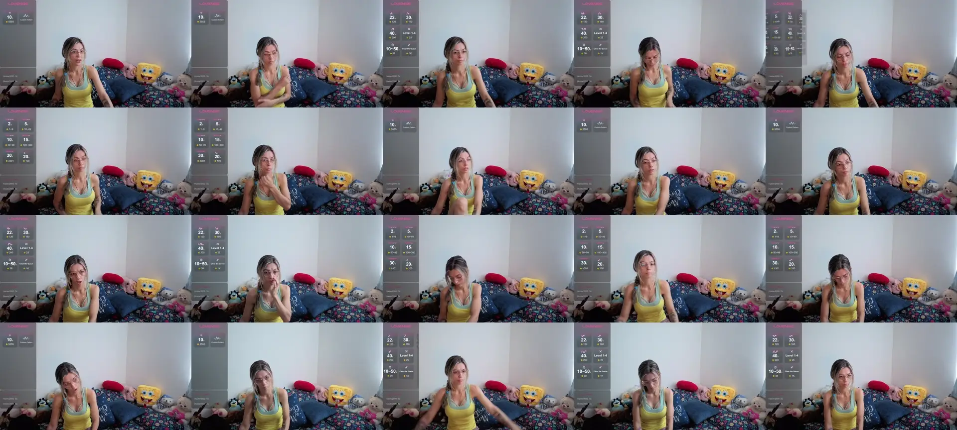 Princezlove35 photo contact sheet