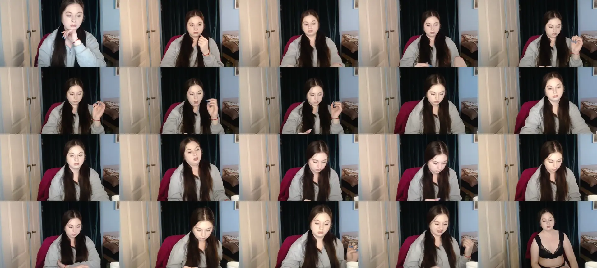 Rihannared113 photo contact sheet