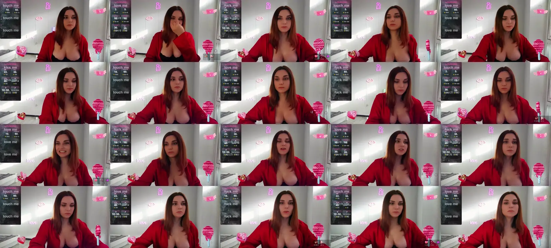 Rubygirl88 photo contact sheet