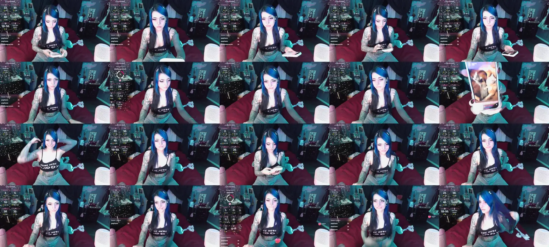 Sallylynn photo contact sheet