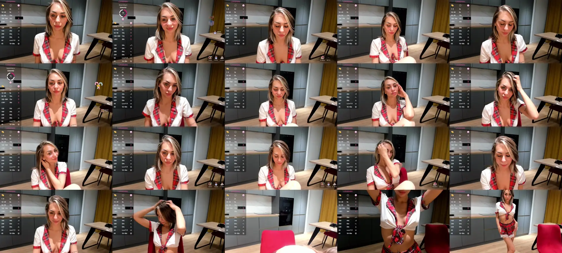 SaraShine_ photo contact sheet