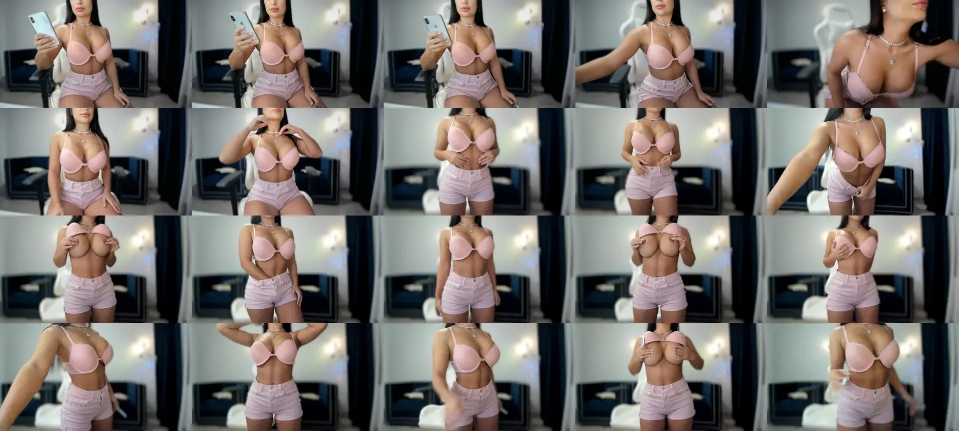 Sensualqueen photo contact sheet