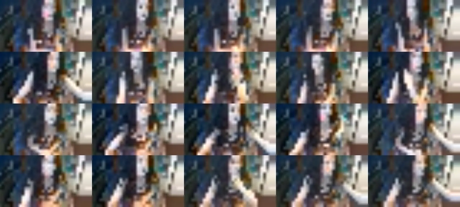 SexyAngelM photo contact sheet