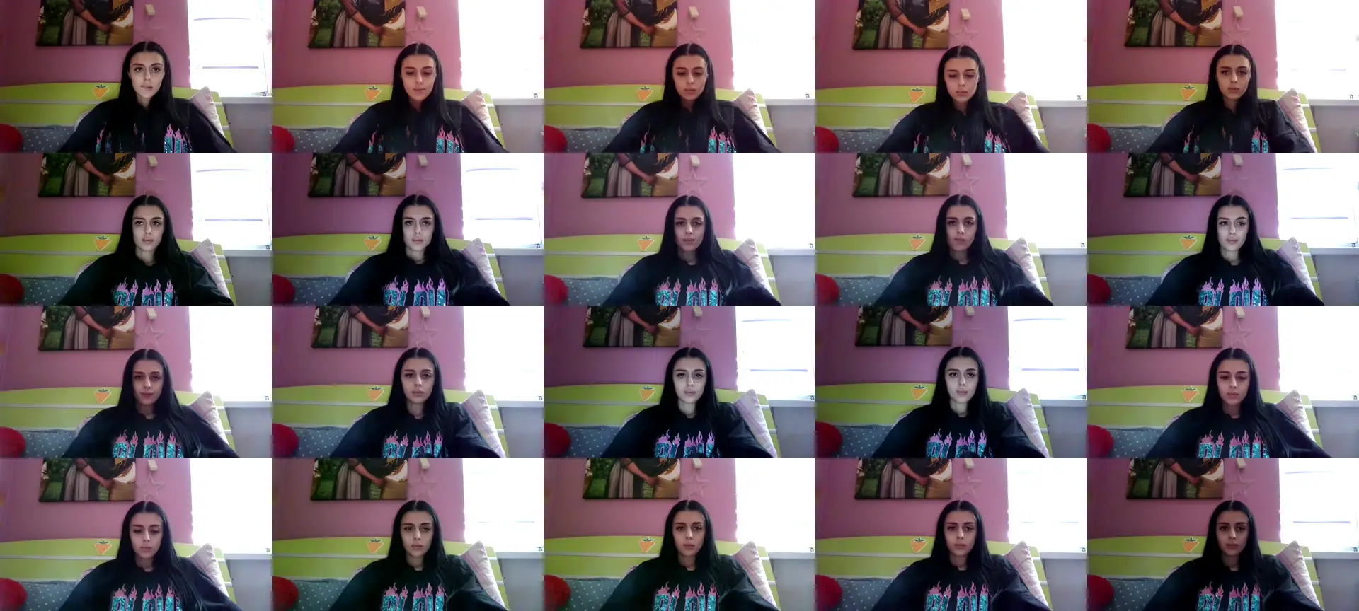 StefanyCute photo contact sheet