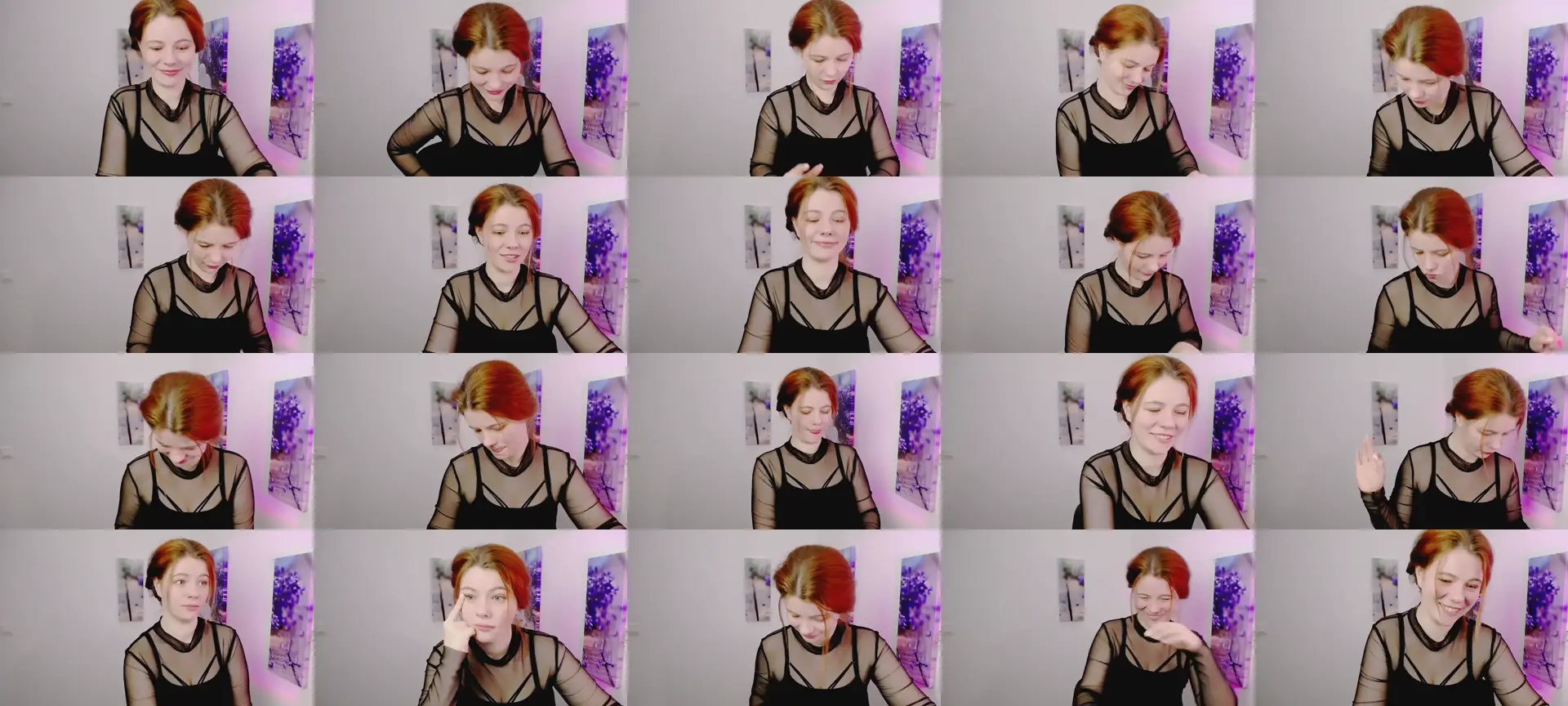 Sun_Lovely photo contact sheet