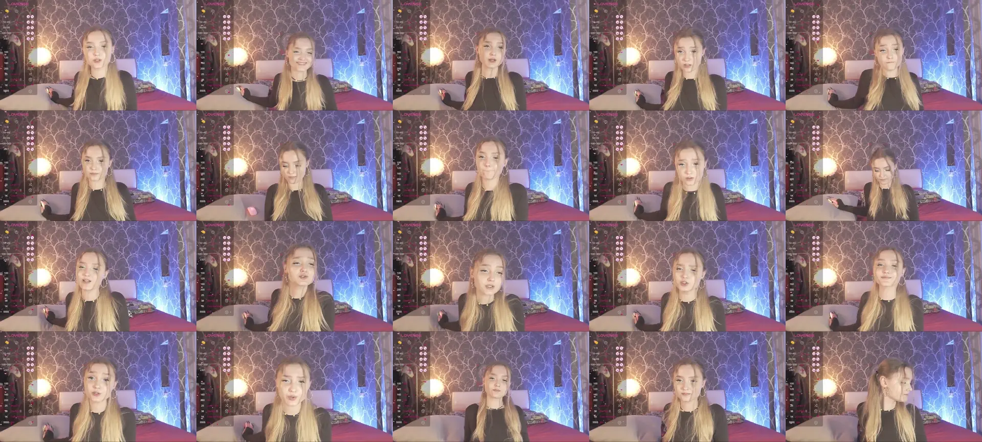 SweetmiMia photo contact sheet