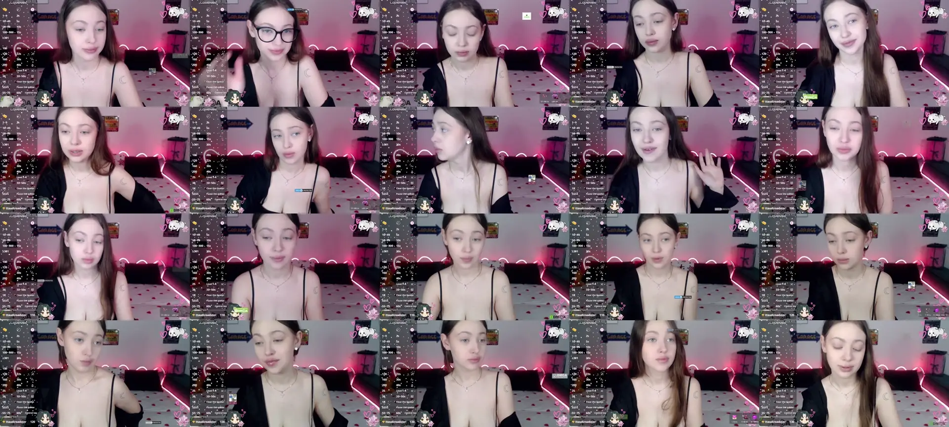 SweetMuffin photo contact sheet