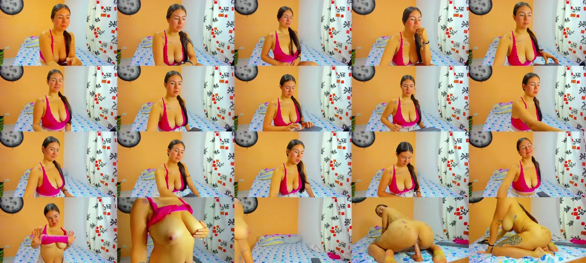 Sweetsecrett photo contact sheet