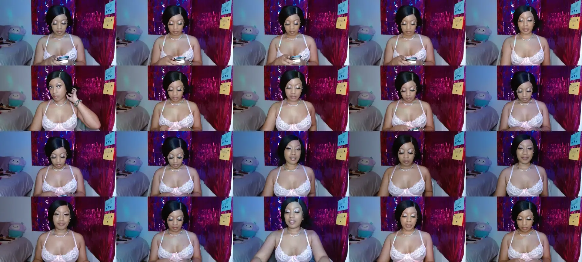 TheeGoddess photo contact sheet
