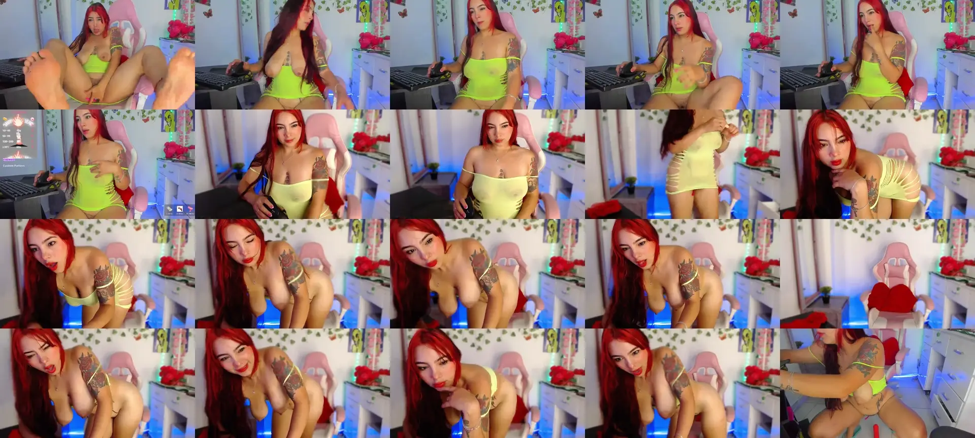 Valeryysexyy photo contact sheet