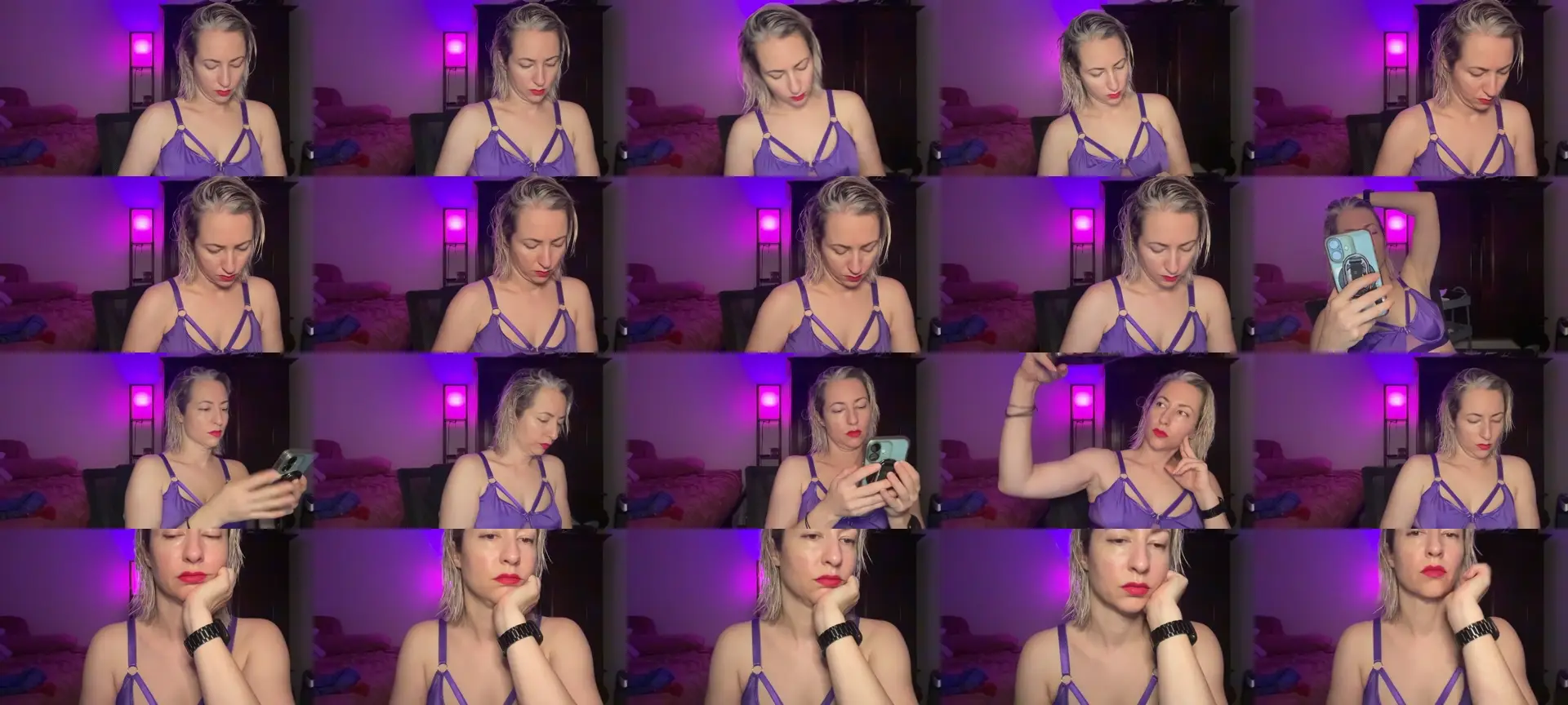 Venmome photo contact sheet