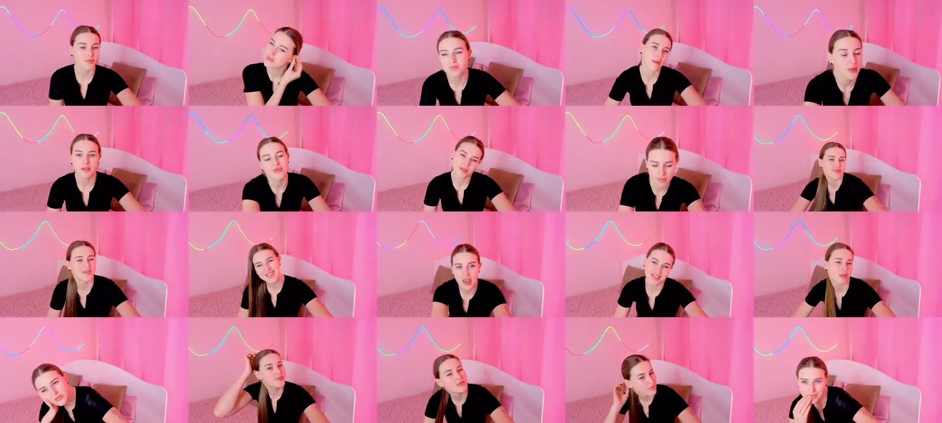 Violeta_blush photo contact sheet