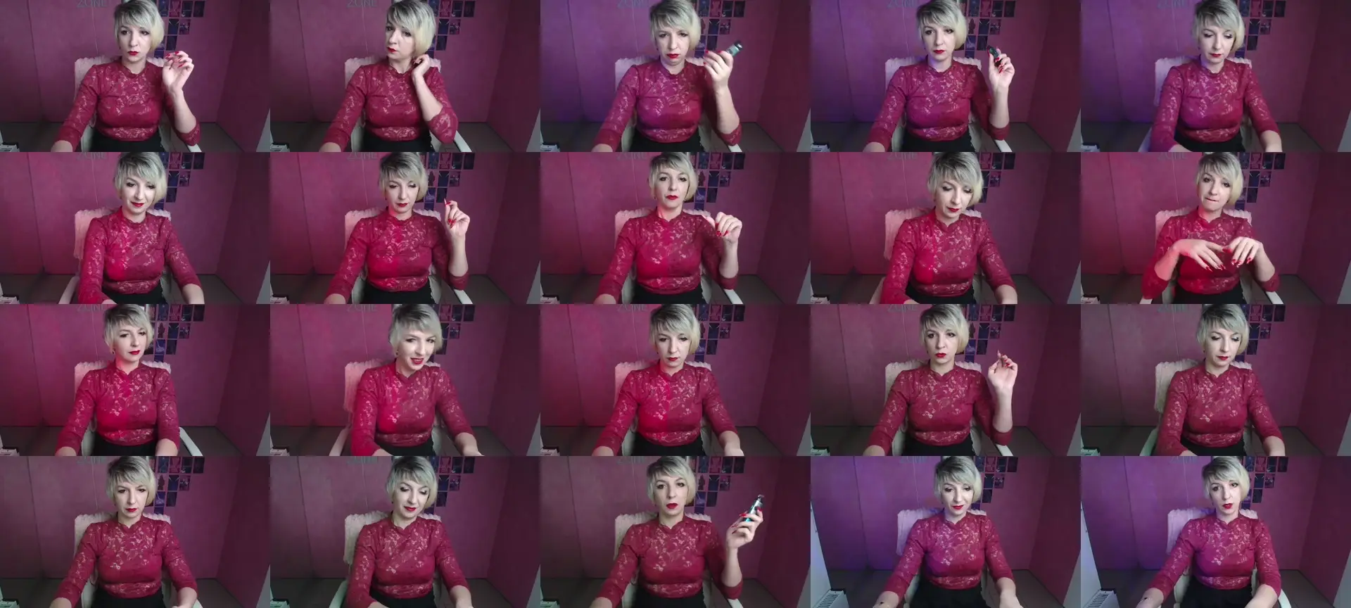 White_Queen photo contact sheet