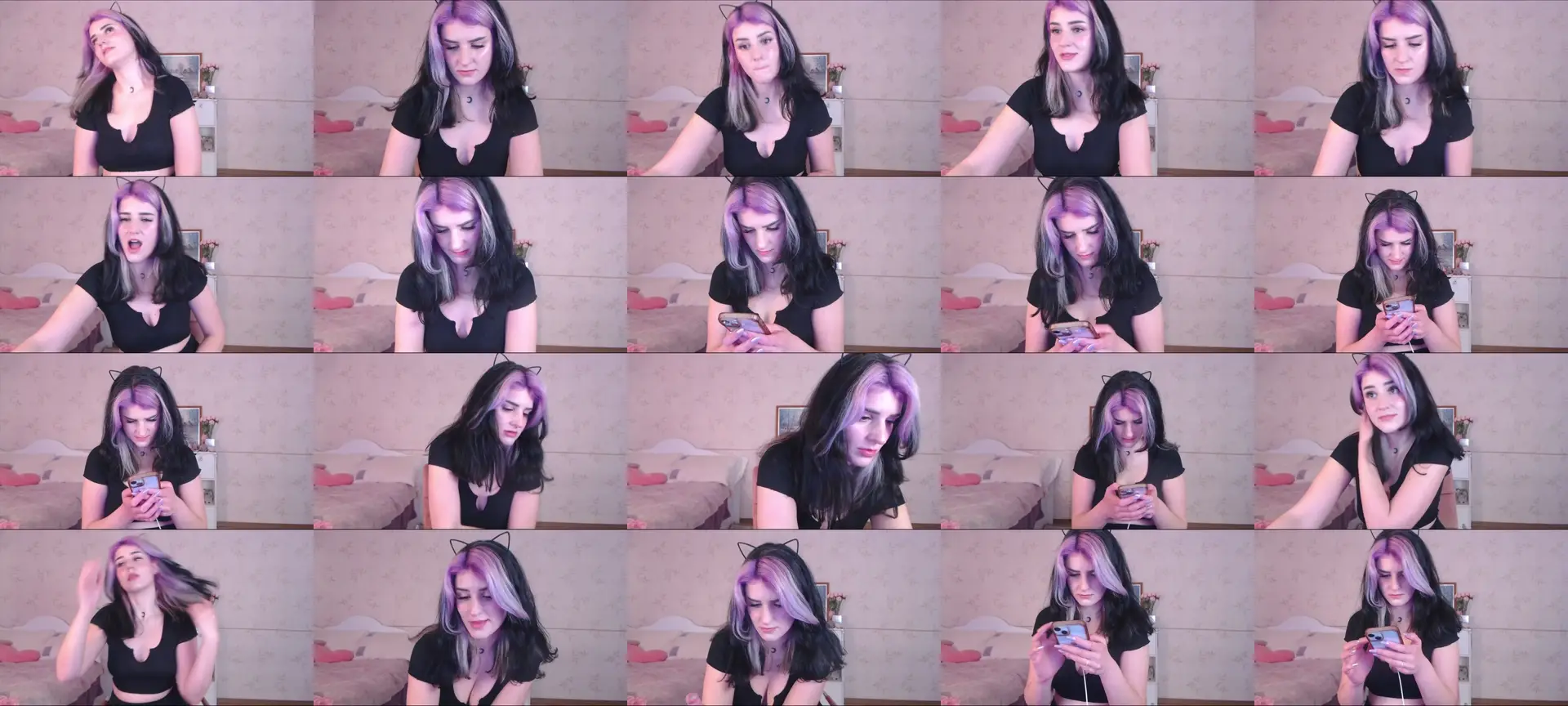 LissaLucy photo contact sheet