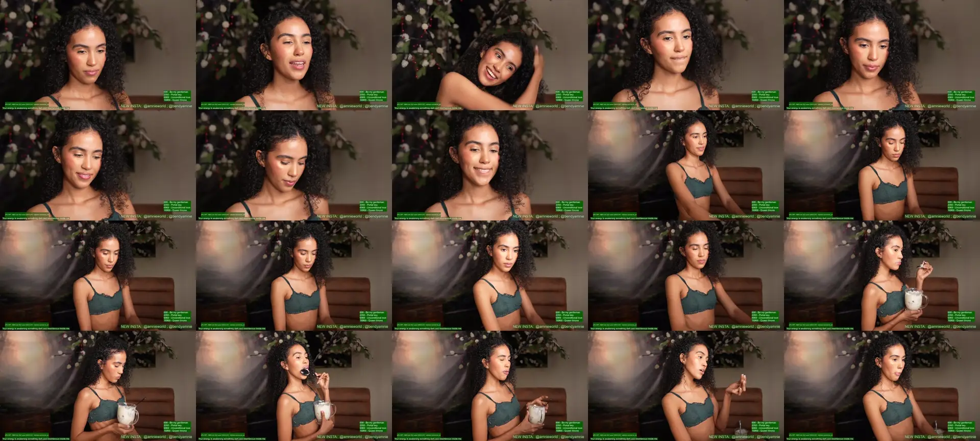 AMNIE_ photo contact sheet