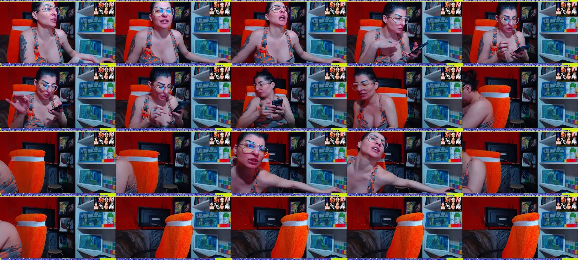 Cuminmenowbby photo contact sheet