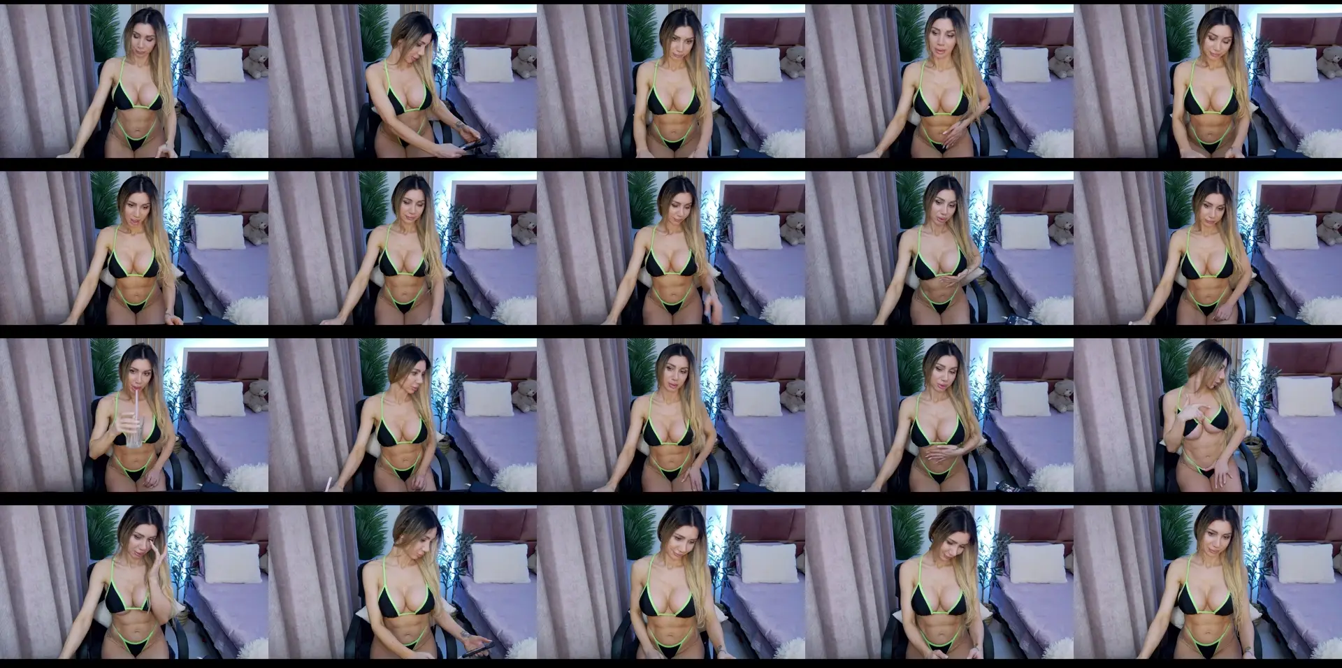 FitMaya photo contact sheet