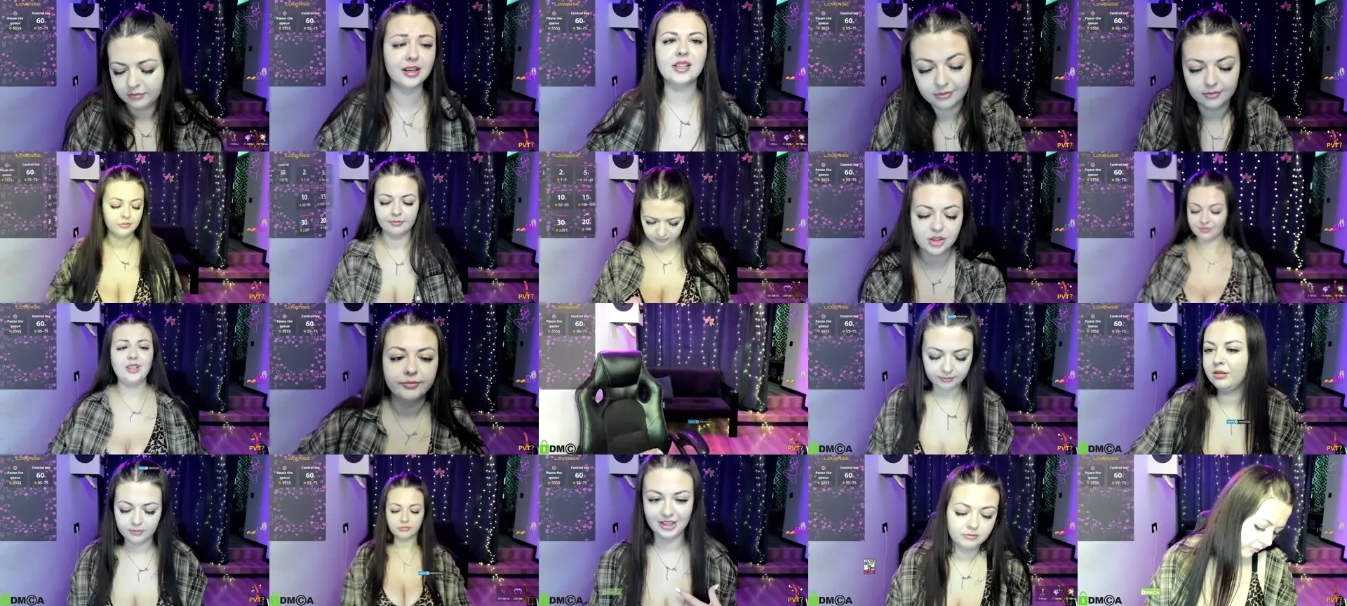 LadyDrummer photo contact sheet