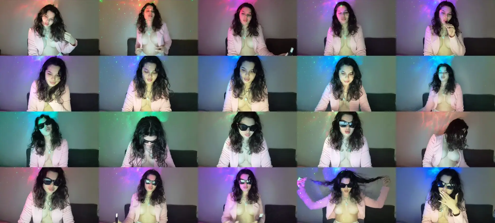 PinkMaya photo contact sheet