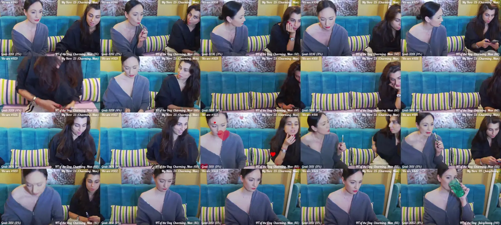 QuinnieSmile photo contact sheet