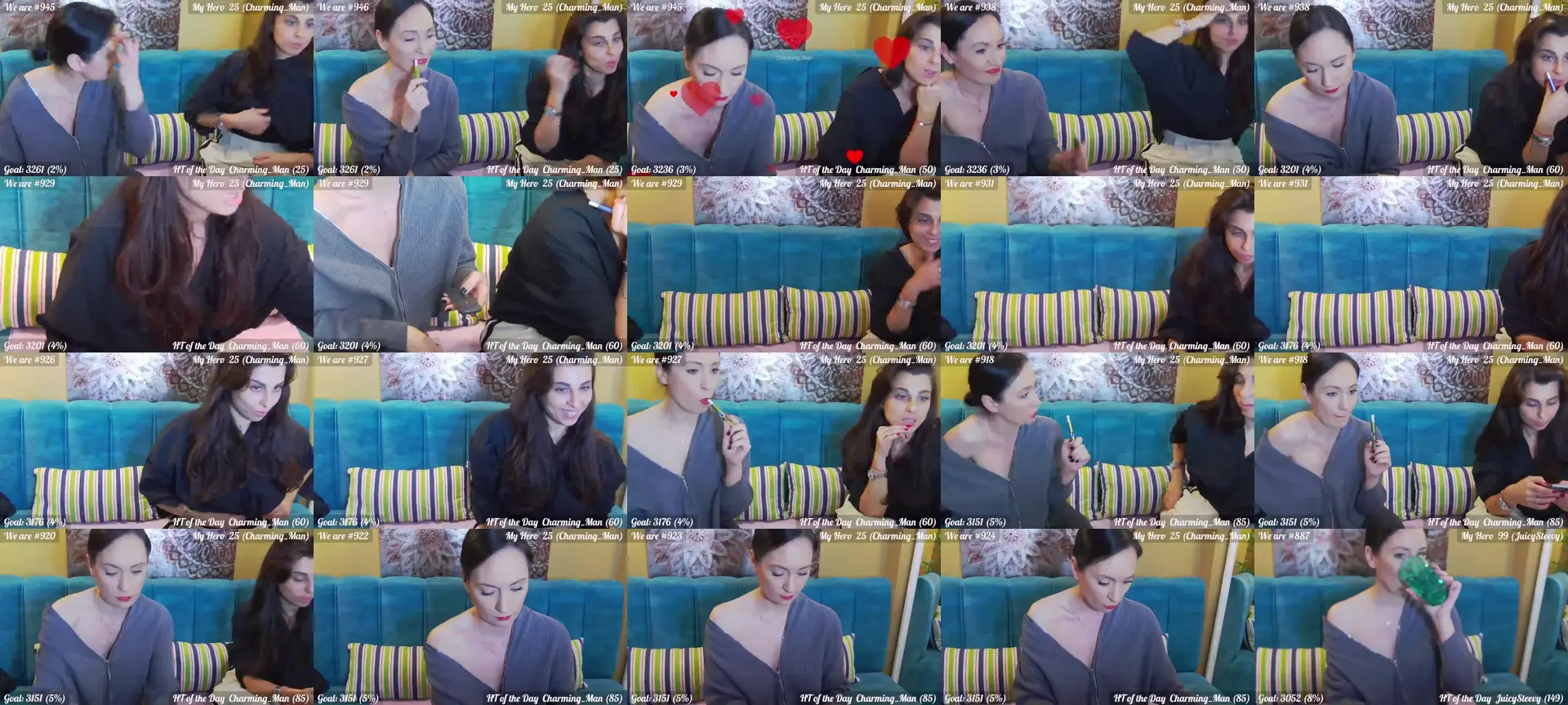 QuinnieSmile photo contact sheet