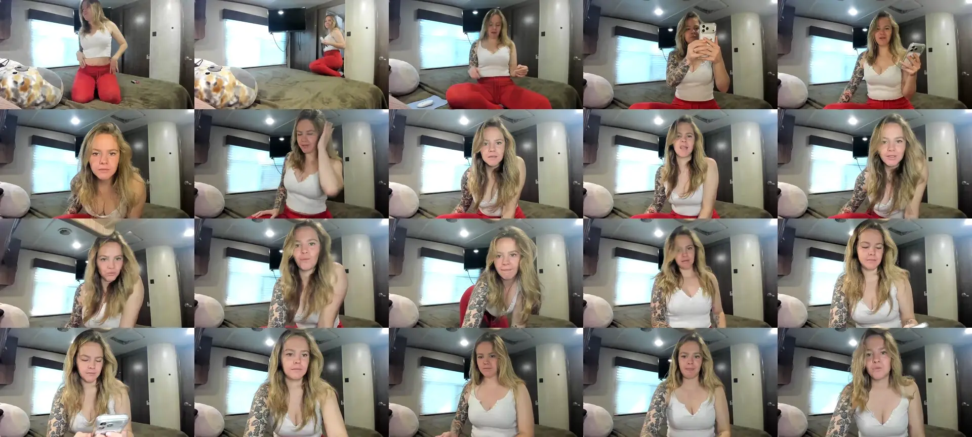 Sasssykassy photo contact sheet