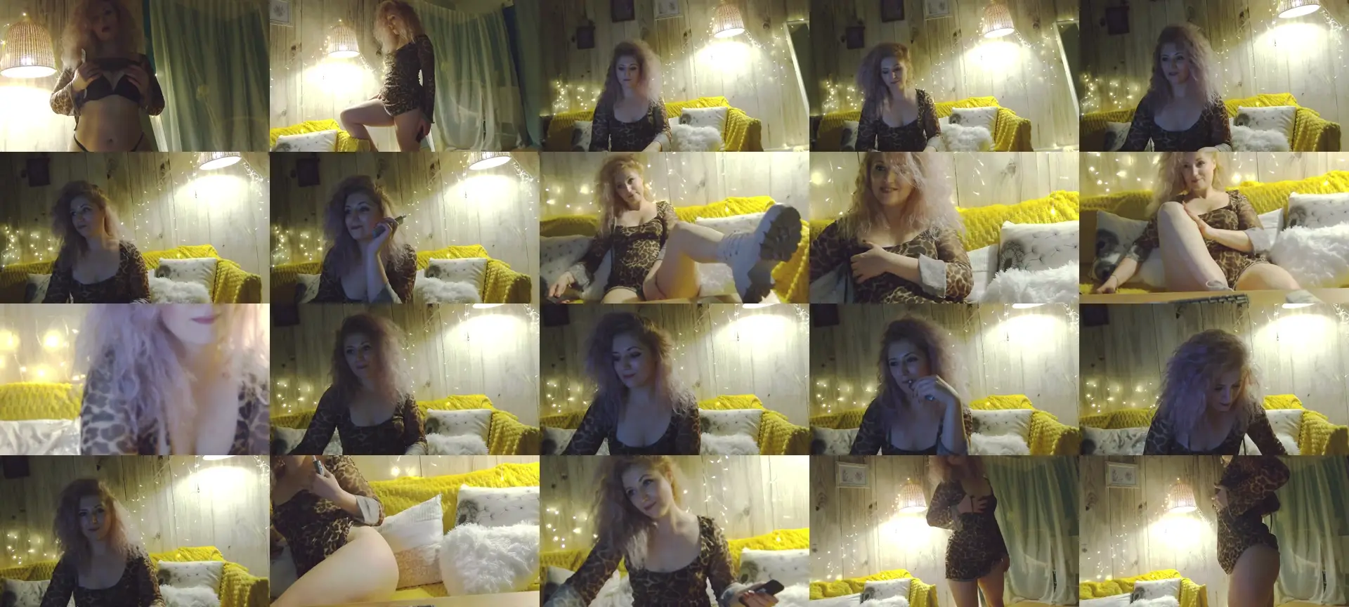 SassyKate photo contact sheet