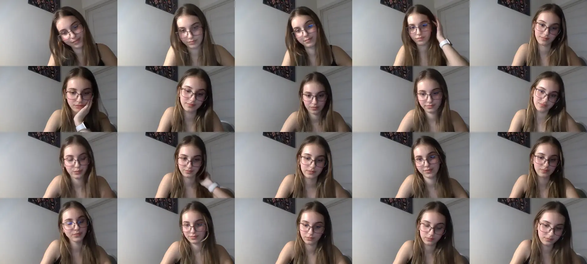 SnowKittie photo contact sheet