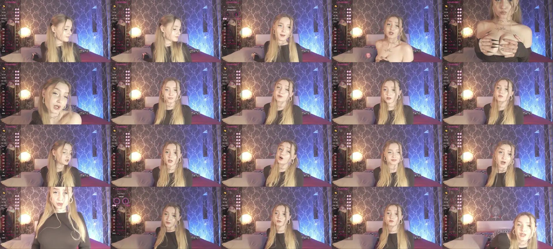 SweetmiMia photo contact sheet