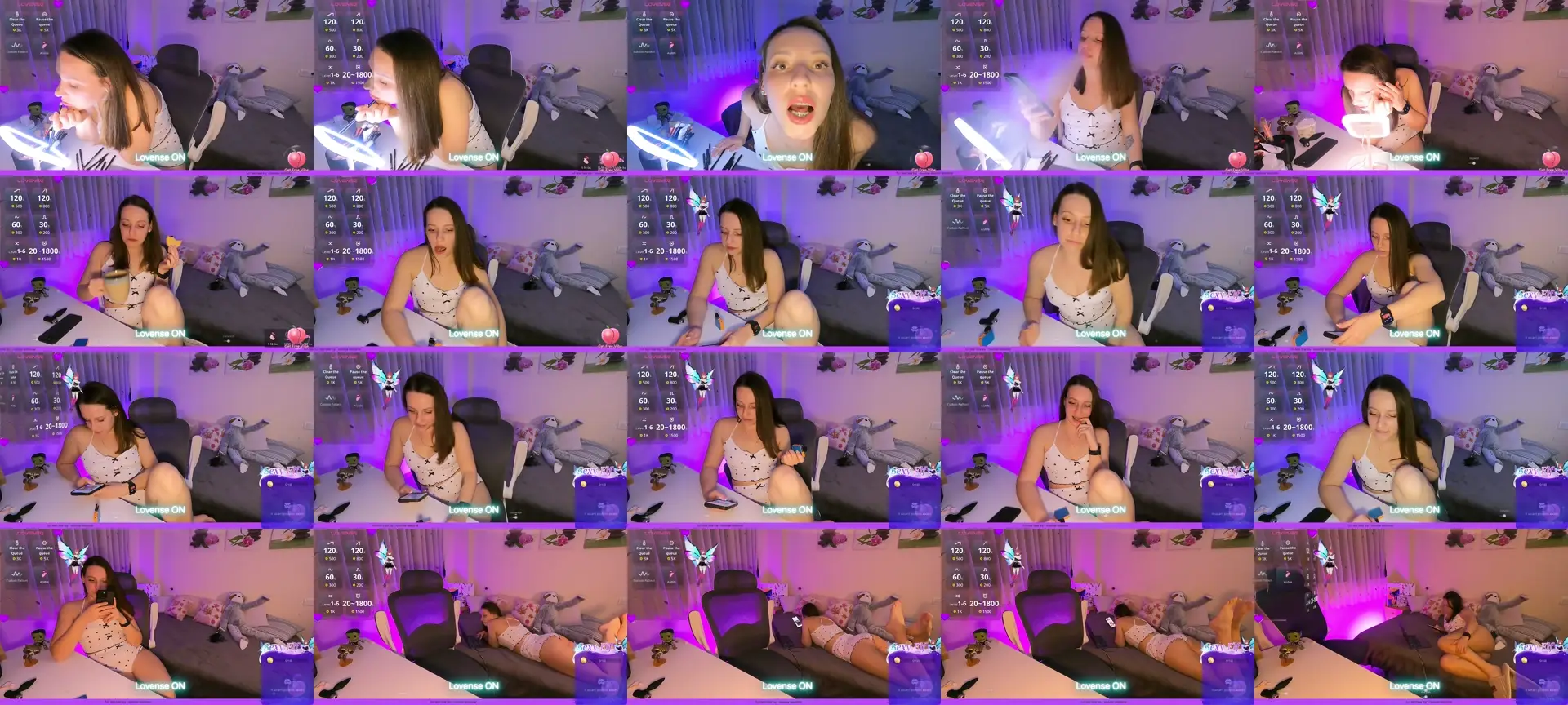 VeEuphoria photo contact sheet