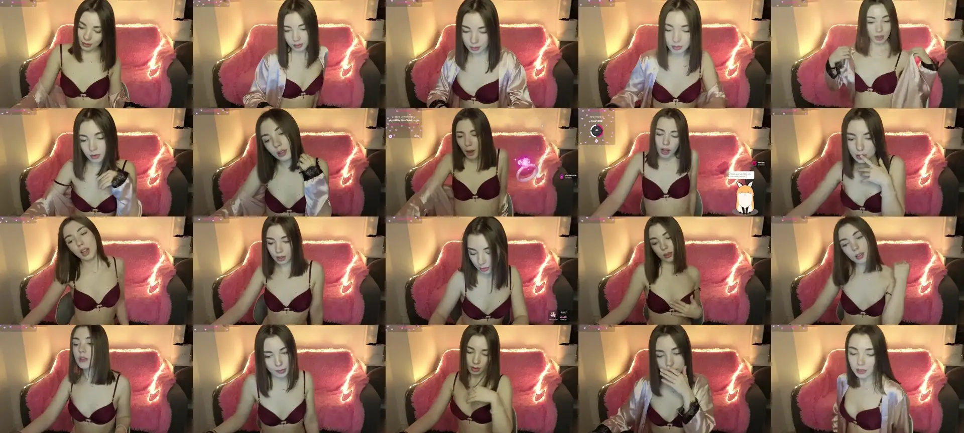 Alishas photo contact sheet