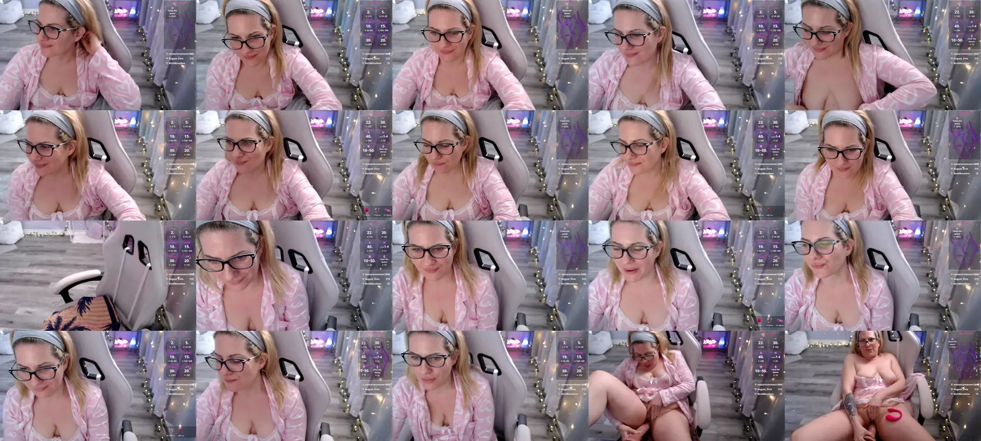 Bellastar84 photo contact sheet