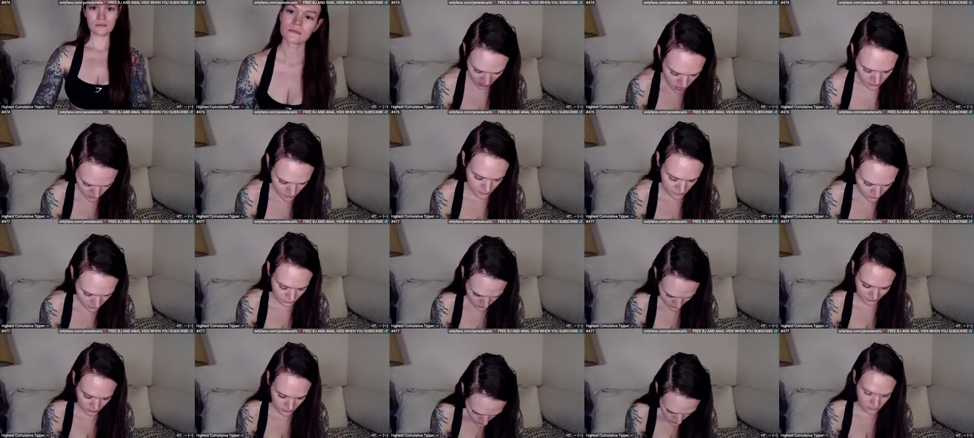 NotMissJanie photo contact sheet