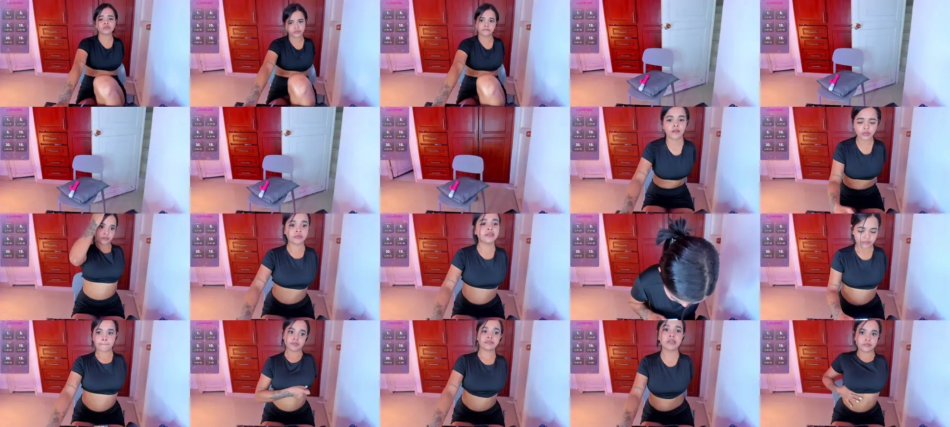 Tatianaa photo contact sheet