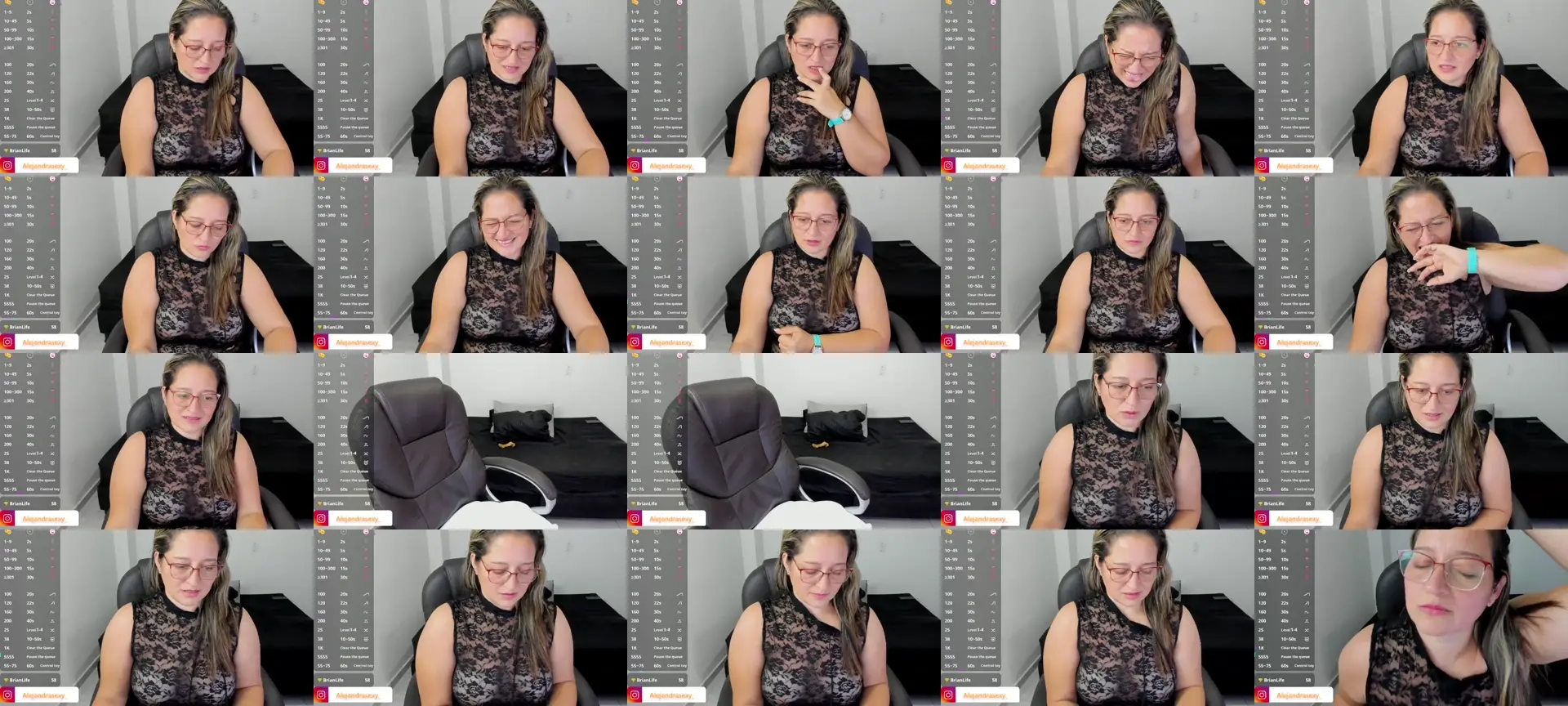 Alejamilf photo contact sheet