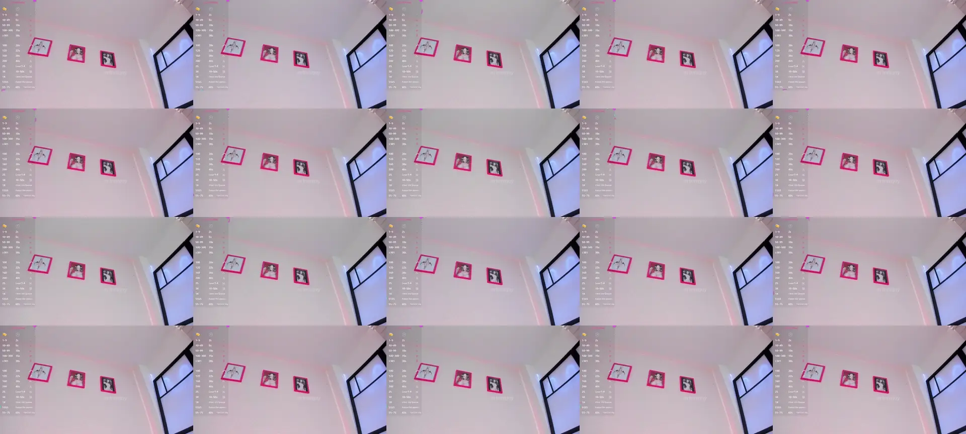 Artmiajoy photo contact sheet