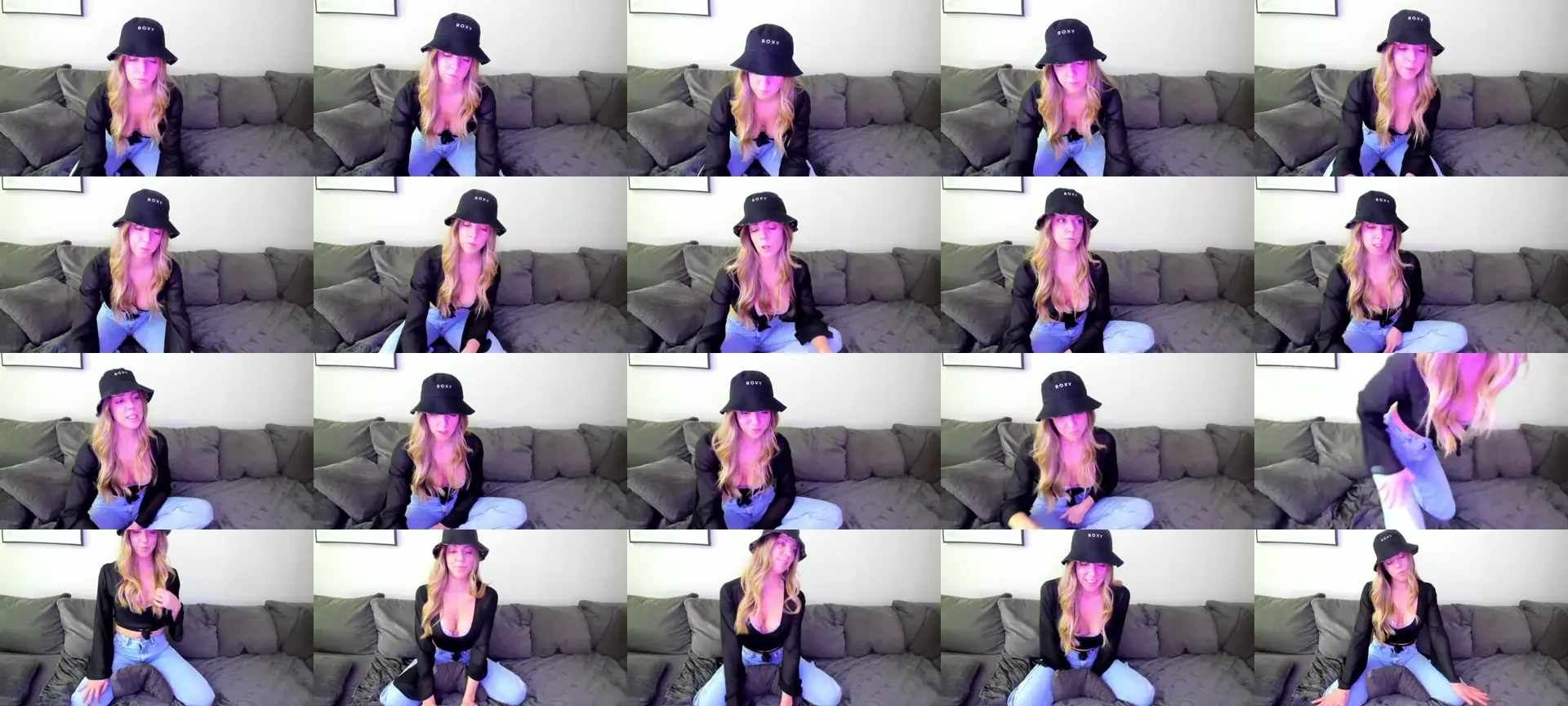 Auvrielle photo contact sheet