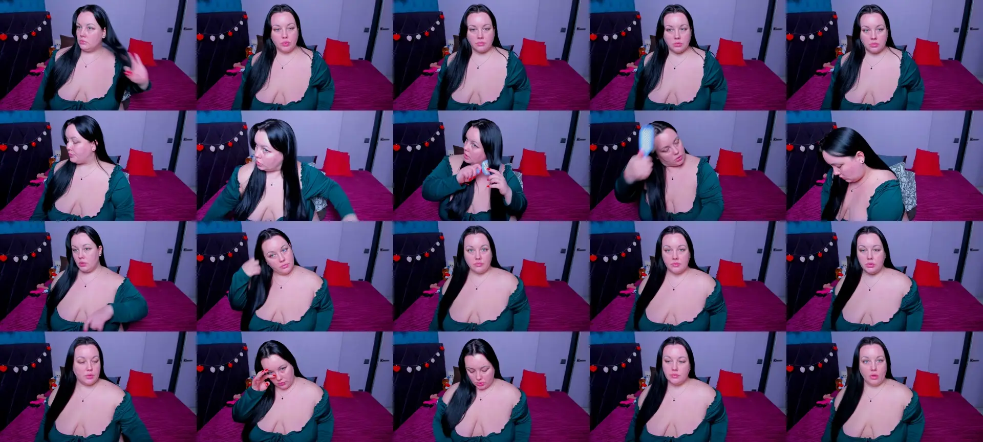 BubbleEmma photo contact sheet