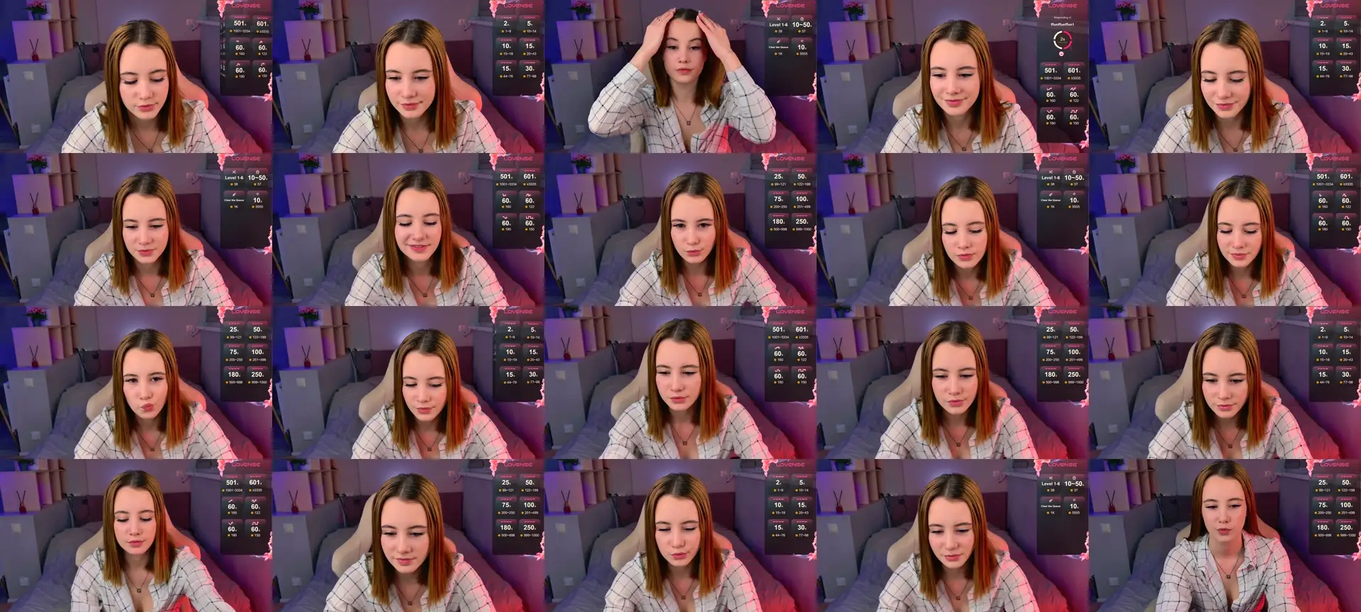 Caeliaa photo contact sheet