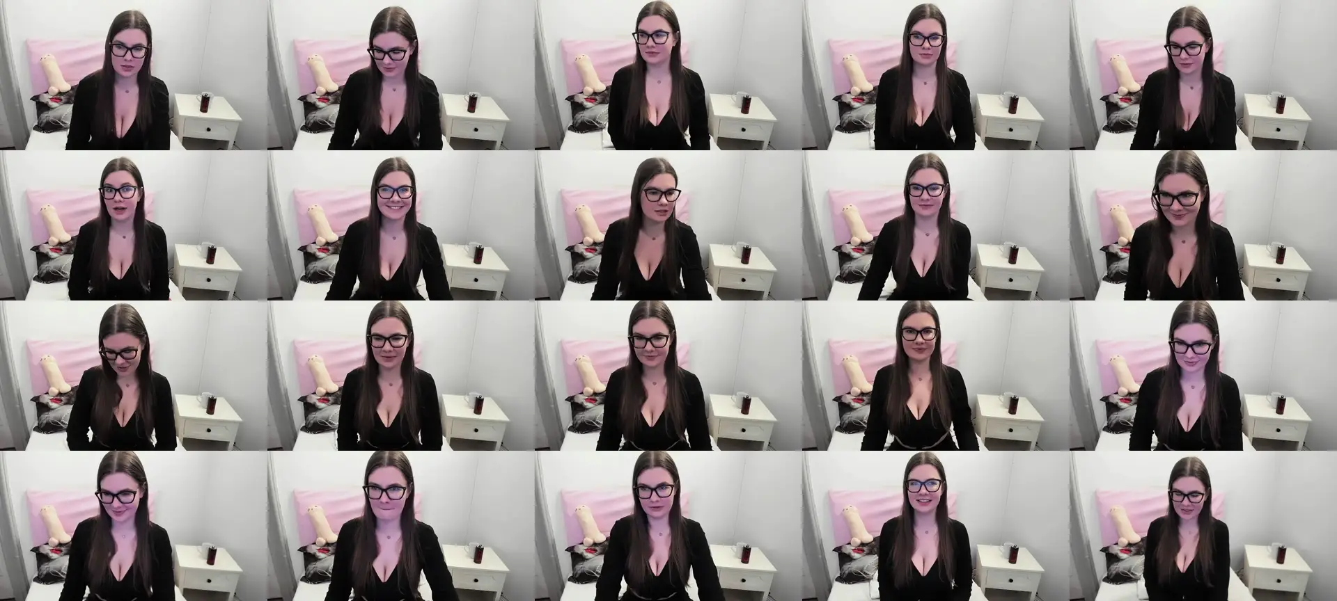 CarolineCam photo contact sheet