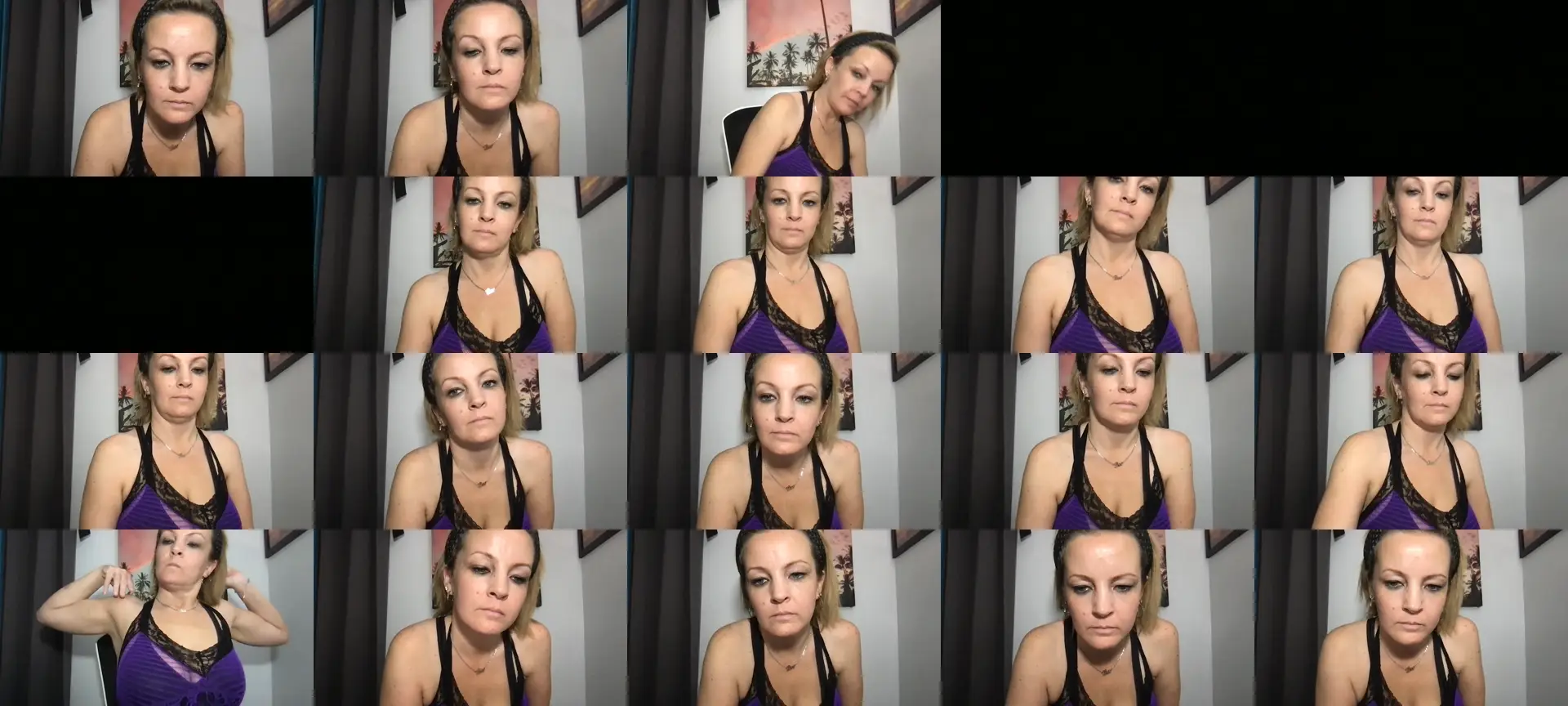 ClaireCreame photo contact sheet