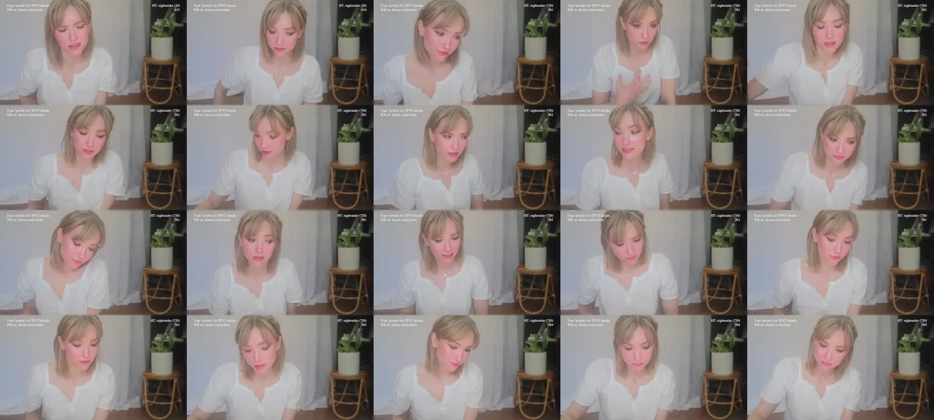 colette photo contact sheet