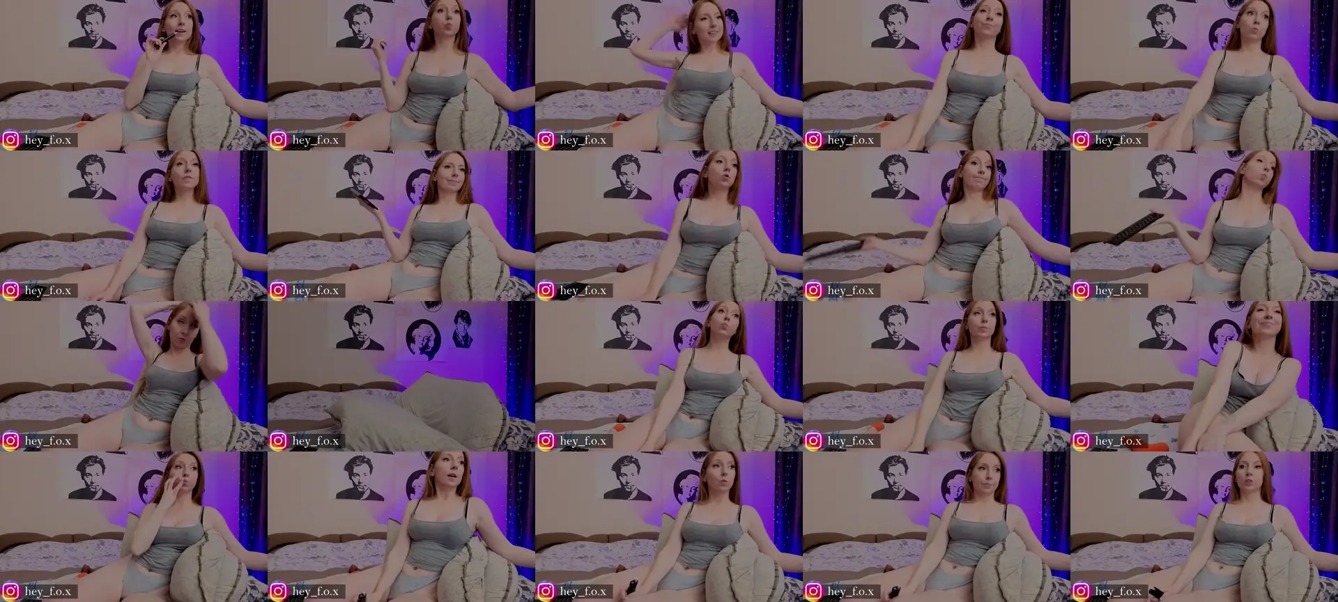 Fox_Sasha photo contact sheet